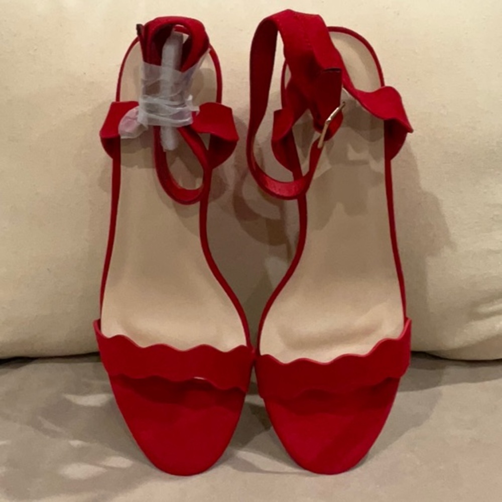 Red Women's Sandals - Picture 5 of 5